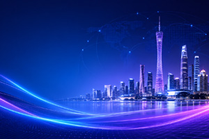 广州城市天际线国际贸易