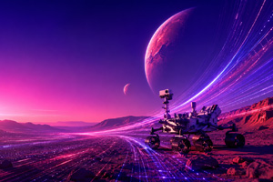 未来火星探险之地