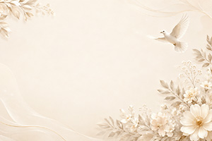 Romantic wedding invitation card background