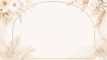 Elegant wedding invitation background design