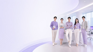 现代办公室团队合影