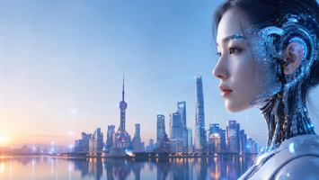 未来都市与赛博女性