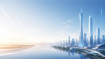 未来都市与宁静水域