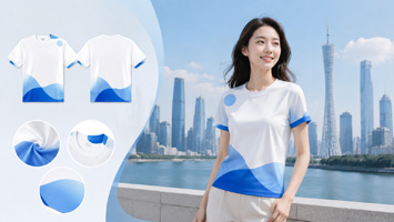 现代城市风格运动服展示