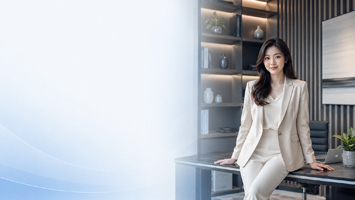 现代办公环境中的职业女性