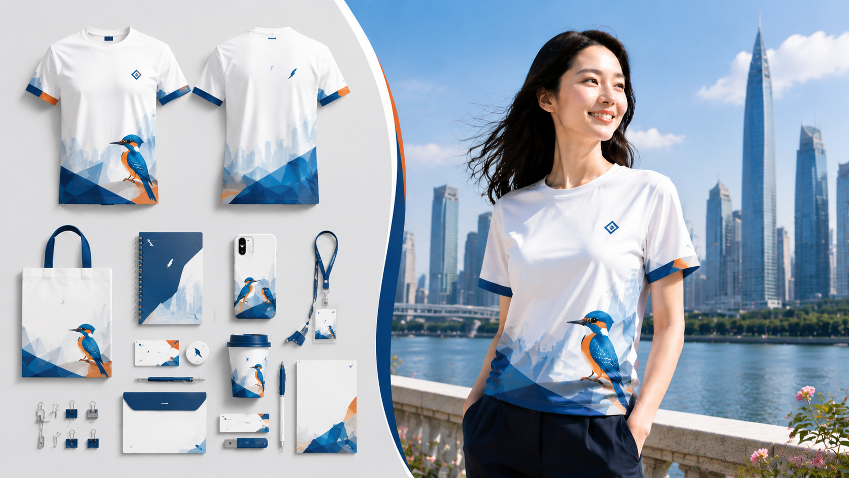 现代品牌生活场景展示