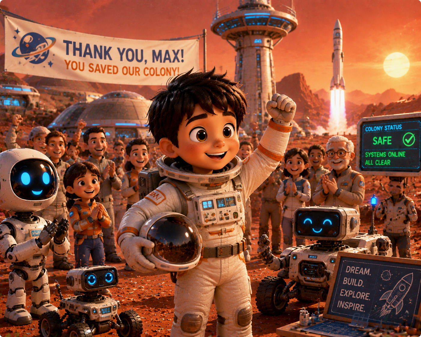Max the Mars Explorer