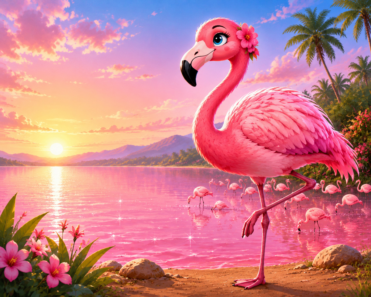 Flora the Flamingo: Dancing Dreams