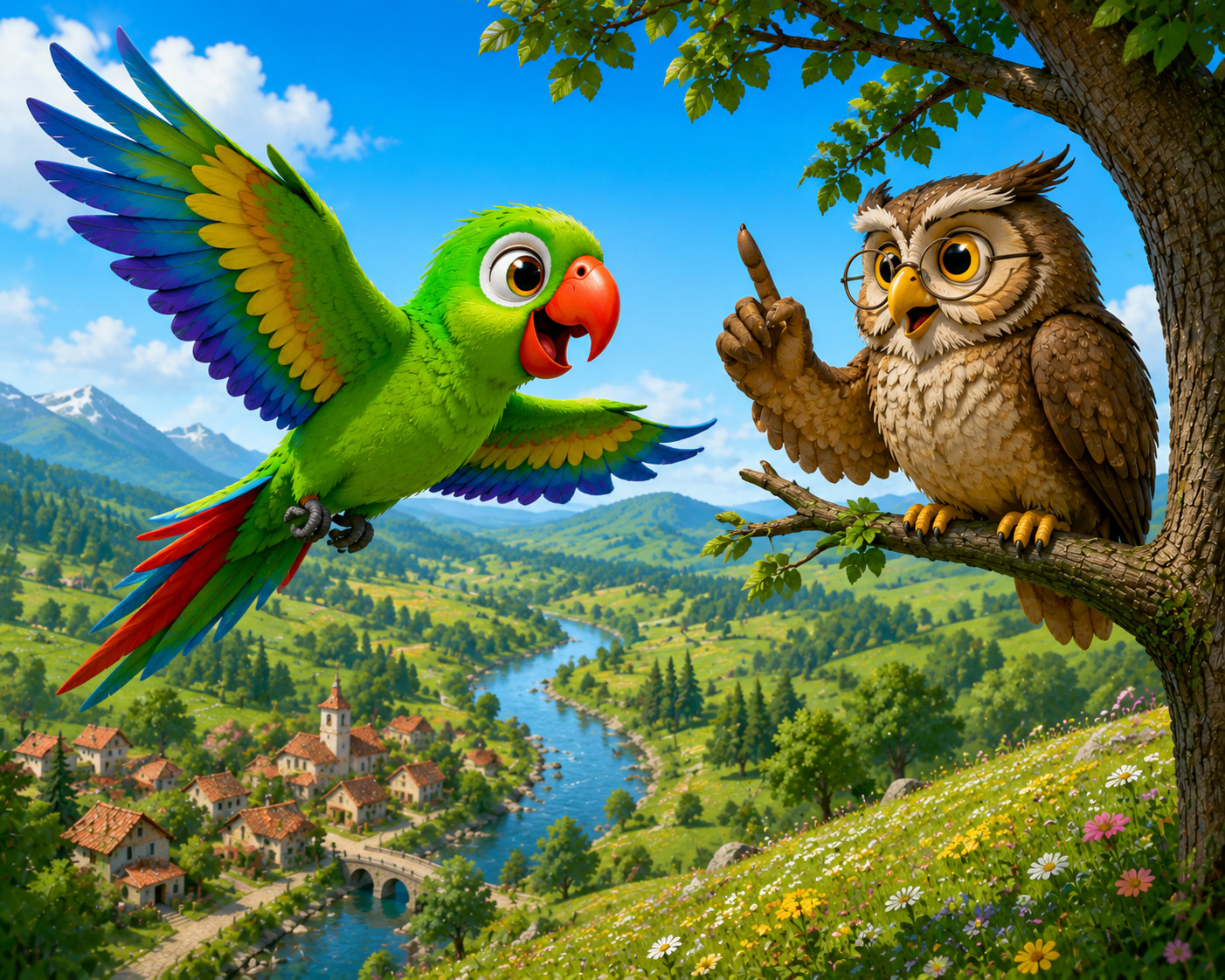 Pico the Parrot’s Big Adventure
